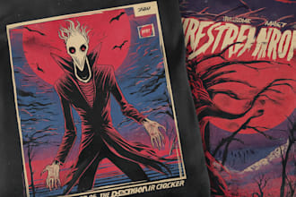 illustrate graphic novel horror comic page nsfw comic art as comic book artist