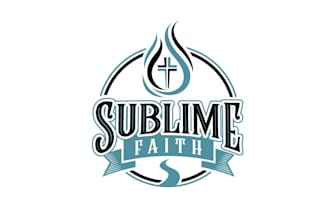 create creative and good looking christian logo design
