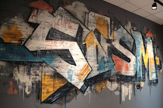 design graffiti designs, murals and wall arts