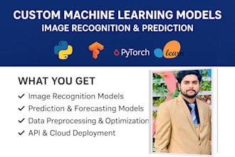 build a prediction and image recognition model