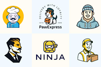 design a creative and simple mascot logo