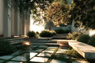 make landscape design garden outdoor and digital planning