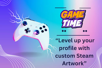 design an amazing steam artwork for your gig