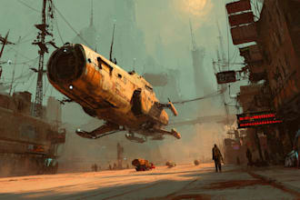 sci fi illustration and sci fi art