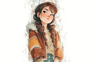 paint custom digital art and illustrations for any purpose
