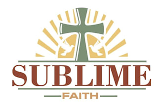 design luxury faith logo