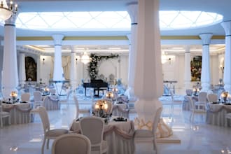 decorate wedding hall interior, event hall, restaurant,conference hall rendering