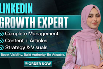 be your linkedin manager and content creator, carousel post designer