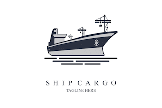 create a professional nautical logo for boats, ships, and yachts