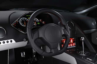 design luxury car interior mesh,gtav,fivem car,racing car,bodykit,logo,suv model