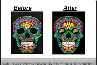 make t shirt design  duplicate logo, similar copy vector