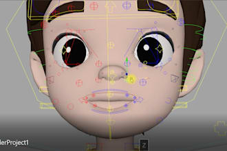 cartoon character rig artist