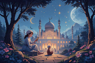 design muslim kids storybook, children arabic book, islamic book design, KDP