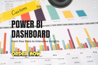 create professional power bi, excel dashboard