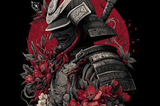 create super artistic tattoo designs in japanese style