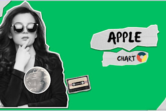 run organic apple chart for your music growth