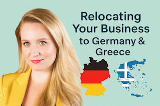help you relocate and set up your business in germany or greece