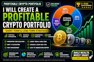 build and optimize your crypto portfolio by technical and fundamental analysis
