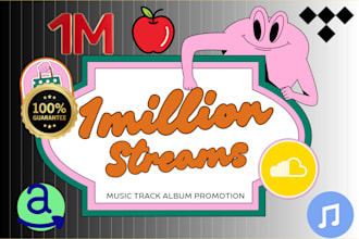 grow your soundcloud apple and amazon music 100k streams