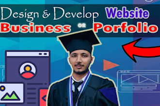 design, customize wordpress portfolio or business site