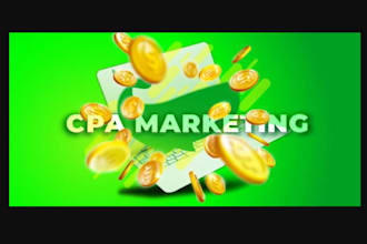 cpa affiliate link marketing, website, product or link promotion on social media