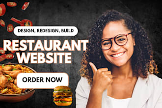 restaurant website design on squarespace wix and wordpress restaurant menu