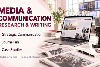 do assigned media research, strategic communication, journalism, case study