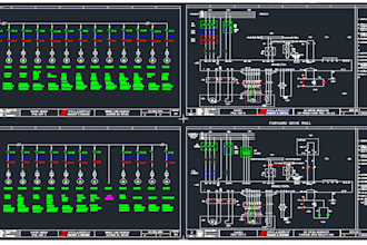 redraw any electrical in autocad, like sld, schematics, layouts and plc diagrams