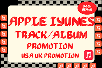 do apple USA UK promotion organic USA apple music promotion, itunes music