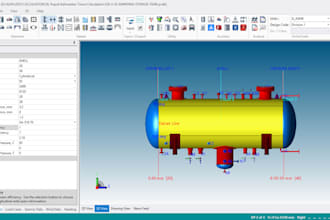 design asme section viii division 1 pressure vessel using pv elite software