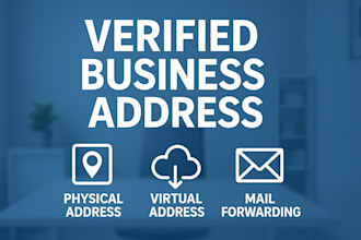 provide a verified business physical or virtual address for your company