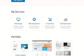 create a modern wordpress website or woocommerce online shop