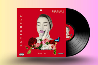 design an album cover artwork,podcast or mixtape  art design