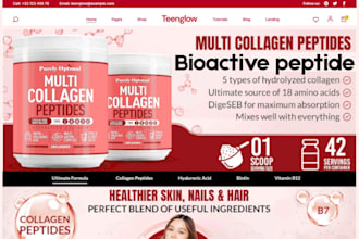 design collagen peptide website, bioactive peptide website muscle growth peptide