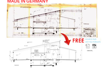 draw and digitize 2d floor plans into PDF or dwg format