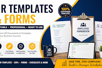 create editable HR templates, forms, sops and employee documents