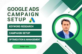 manage and optimize google ads adwords and PPC campaigns