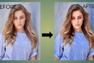 quality of photos and images repair retouch your image