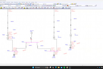 do power system analysis using etap