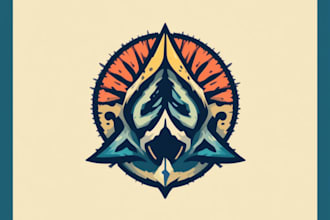 do modern unique logo design for your brand