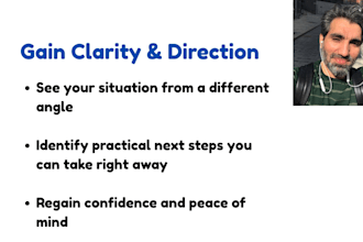 be your life coach for clarity and direction in life