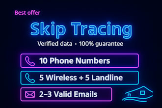 do real estate bulk skip tracing and accurate skip tracing