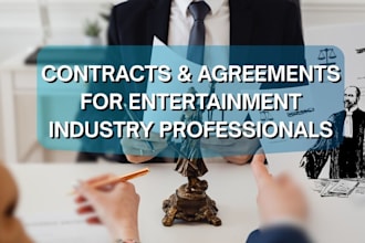 draft professional entertainment and music industry agreements