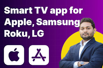 develop apple tv  and smart tv app for you