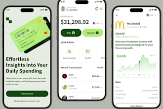 develop fintech app bank loan app crypto wallet app bnpl payment app neobank app