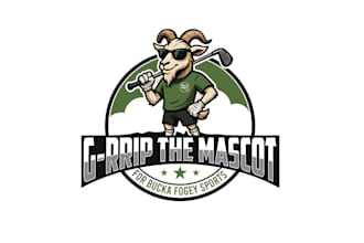 create professional specially goat and golf logo design