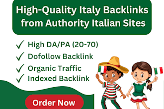 build italian guest post backlinks on italian websites
