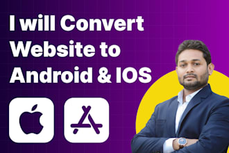 convert website to iphone and android apps