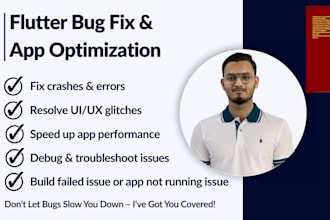 fix flutter bugs, crashes, and optimize your flutter app performance