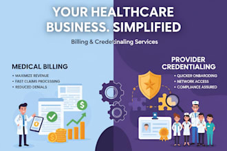 manage healthcare provider enrollment,insurance credentialing and caqh